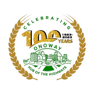 Burger Baron Onoway - Celebrating 100 years Logo
